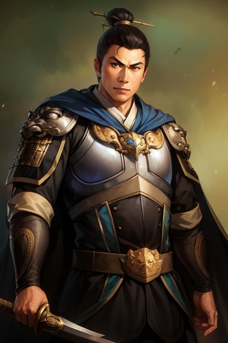 24826-2727365375-(4k, best quality, highres_1.1), (masterpiece_1.1), man, Chinese male, detailed eyes, looking at viewer, (Donnie Yen_1.2),_sword.png